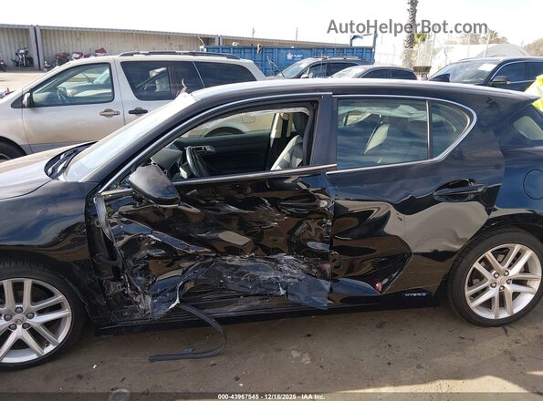JTHKD5BH3G2270804 2016 LEXUS CT 200H Черный Вид задней части салона