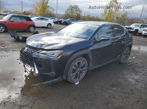 JTHL9JBH2M2043856 2021 LEXUS UX Черный Передняя левая четверть