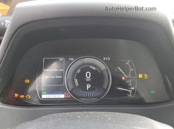 JTHL9JBH2M2043856 2021 LEXUS UX Черный Вид щитка приборов