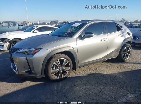 JTHL9JBH7M2045540 2021 LEXUS UX 250H Серый Передняя левая четверть