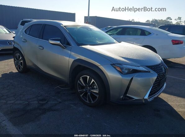JTHL9JBH7M2045540 2021 LEXUS UX 250H Серый Передняя правая четверть