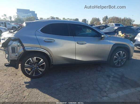 JTHL9JBH7M2045540 2021 LEXUS UX 250H Серый Вид задней части салона