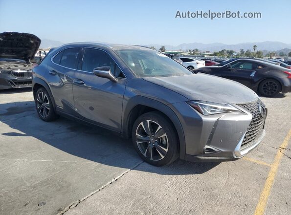 JTHP9JBH1L2024246 2020 LEXUS UX Gray Przód prawy