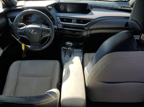 JTHP9JBH1L2024246 2020 LEXUS UX Gray Widok deski rozdzielczej