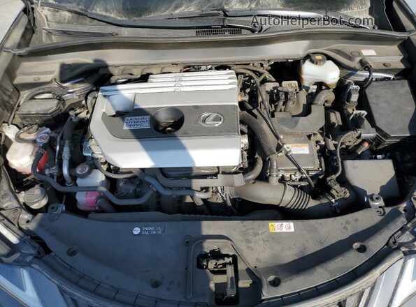 JTHP9JBH1L2024246 2020 LEXUS UX Gray Widok komory silnika