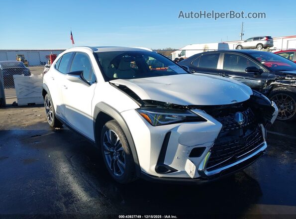 JTHP9JBH3L2034258 2020 LEXUS UX 250H White Przód prawy