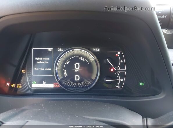 JTHP9JBH5L2029319 2020 LEXUS UX 250H Red Widok tylnych siedzeń