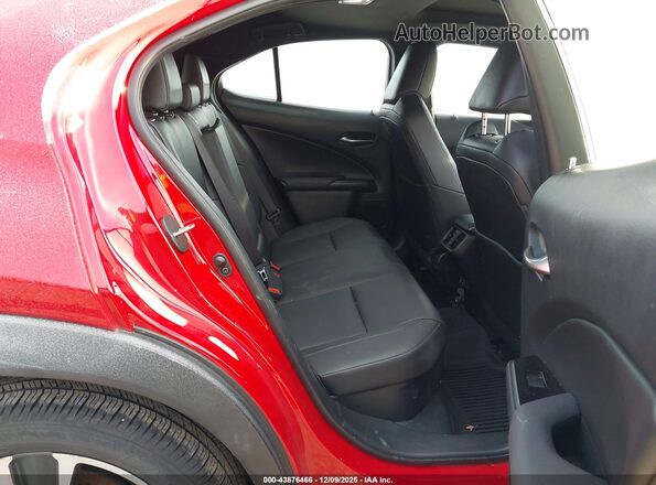 JTHP9JBH5L2029319 2020 LEXUS UX 250H Red Widok naklejki z numerem VIN
