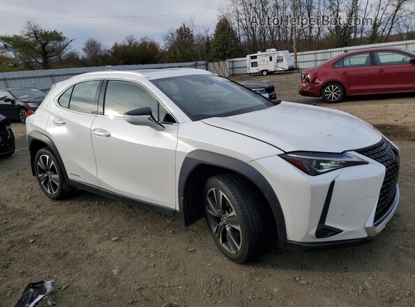 JTHP9JBH5M2047210 2021 LEXUS UX White Przód prawy