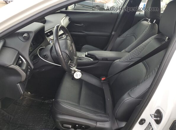 JTHP9JBH5M2047210 2021 LEXUS UX White Widok wnętrza z przodu