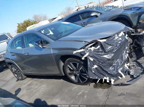 JTHP9JBH7L2026860 2020 LEXUS UX 250H Champagne Widok wnętrza z tyłu