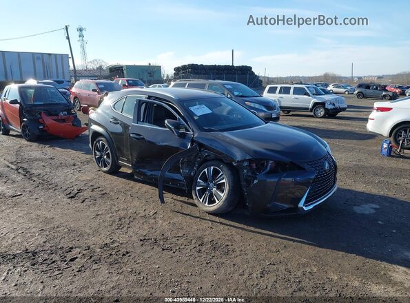 JTHP9JBHXM2038437 2021 LEXUS UX 250H Черный Передняя правая четверть