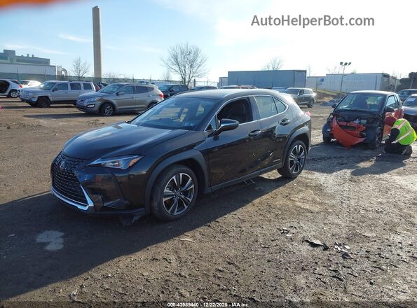 JTHP9JBHXM2038437 2021 LEXUS UX 250H Черный Передняя левая четверть