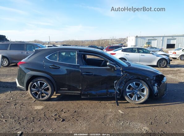 JTHP9JBHXM2038437 2021 LEXUS UX 250H Черный Вид задней части салона