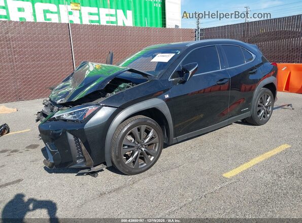 JTHR9JBH0L2029799 2020 LEXUS UX 250H Черный Передняя левая четверть