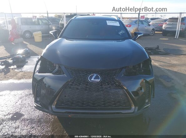 JTHR9JBH4L2020569 2020 LEXUS UX 250H Black Widok wnętrza z tyłu