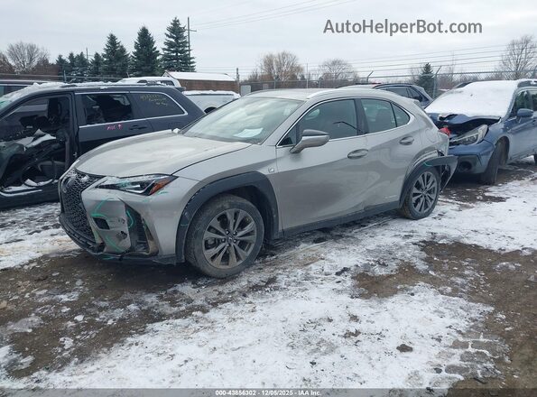 JTHR9JBH6L2029967 2020 LEXUS UX 250H Gray Przód lewy