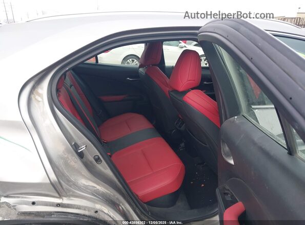 JTHR9JBH6L2029967 2020 LEXUS UX 250H Gray Widok naklejki z numerem VIN