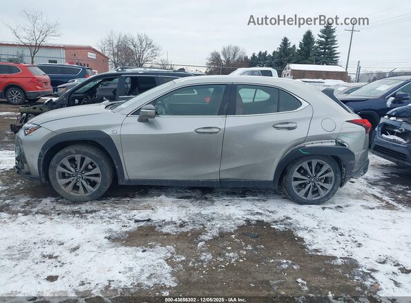 JTHR9JBH6L2029967 2020 LEXUS UX 250H Gray Widok wnętrza 360 stopni
