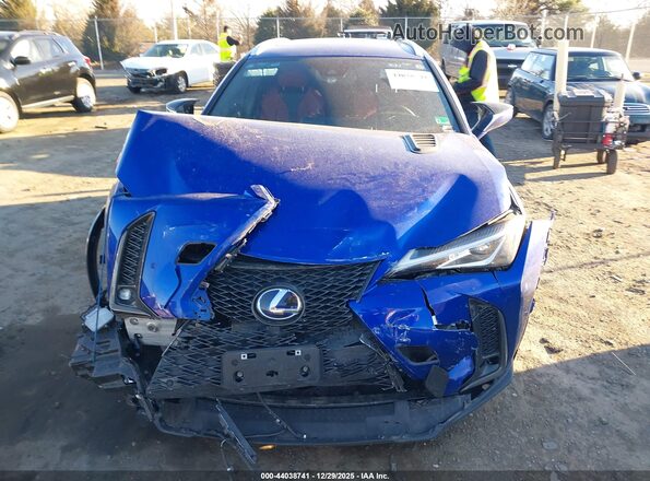JTHR9JBH8N2061323 2022 LEXUS UX 250H Blue Widok zestawu wskaźników
