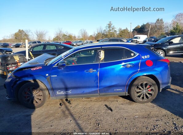 JTHR9JBH8N2061323 2022 LEXUS UX 250H Blue Widok wnętrza 360 stopni