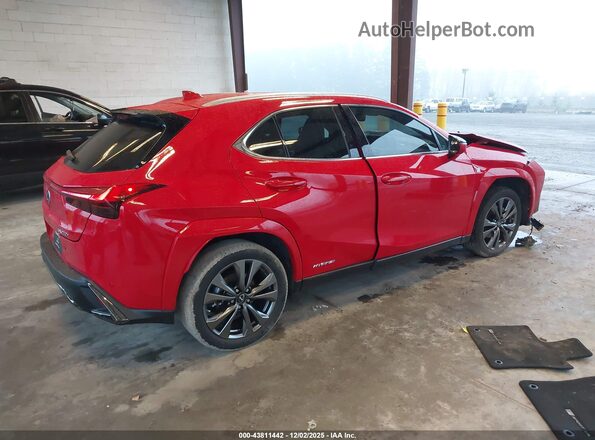 JTHR9JBH8N2062729 2022 LEXUS UX 250H Красный Задняя правая четверть