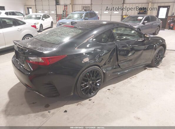 JTHS85BC6J5004501 2018 LEXUS RC 300 Черный Задняя правая четверть