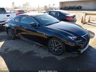 2017 Lexus Rc 350   Black vin: JTHSE5BC1H5008376