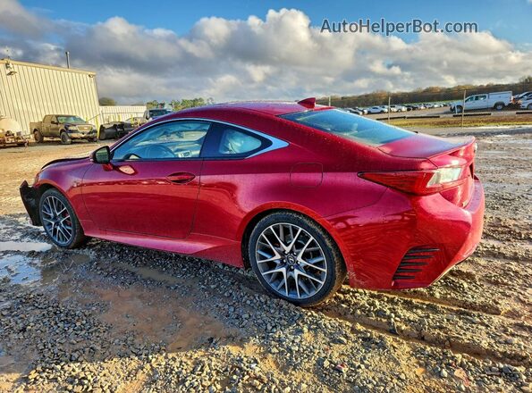 JTHSE5BC2H5007480 2017 LEXUS RC Красный Задняя левая четверть