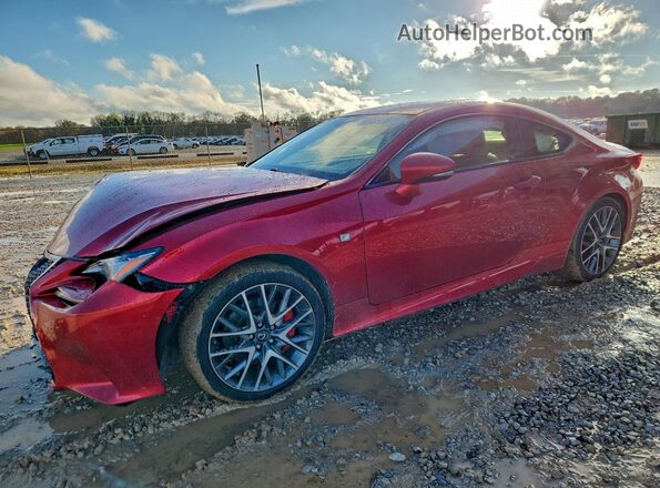 JTHSE5BC2H5007480 2017 LEXUS RC Красный Передняя левая четверть