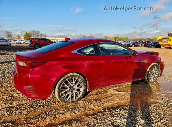 JTHSE5BC2H5007480 2017 LEXUS RC Красный Задняя правая четверть