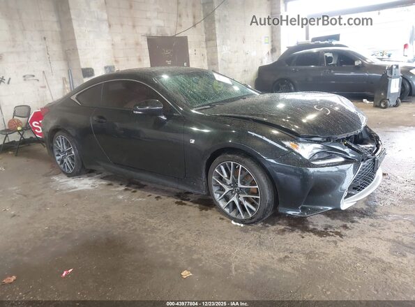 JTHSM5BCXH5003289 2017 LEXUS RC 300 Черный Передняя правая четверть