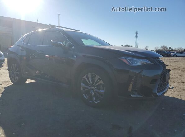 JTHU9JBH4K2008026 2019 LEXUS UX Черный Передняя правая четверть