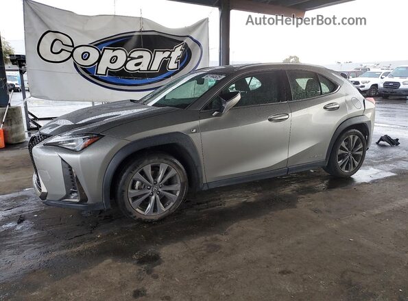 JTHU9JBHXK2006846 2019 LEXUS UX Gray Przód lewy