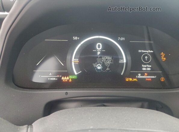 JTHUCJDH7S2003952 2025 LEXUS UX Orange Widok zestawu wskaźników
