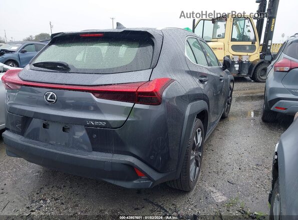 JTHX3JBH0N2049305 2022 LEXUS UX 200 Gray Задня права чверть