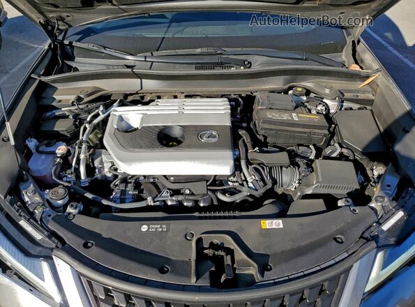 JTHX3JBH4N2054930 2022 LEXUS UX Silver Սալոնի հետևի տեսք