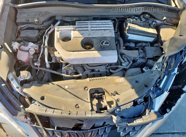 JTHX3JBH8N2049505 2022 LEXUS UX Silver Vista del compartimento del motor