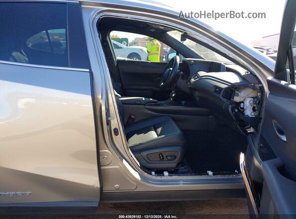 JTHX6JBH0L2046585 2020 LEXUS UX 250H Серый Вид салона спереди