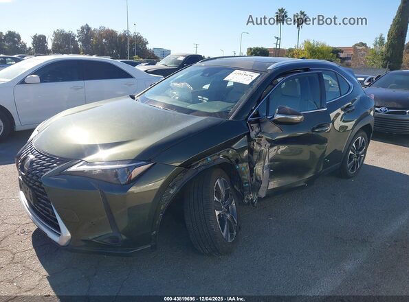 JTHX6JBH7P2149282 2023 LEXUS UX 250H Черный Передняя левая четверть