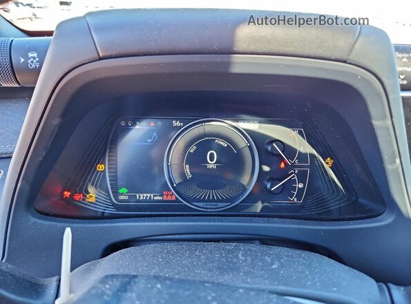 JTHX6JBHXR2193117 2024 LEXUS UX Black Instrument cluster view