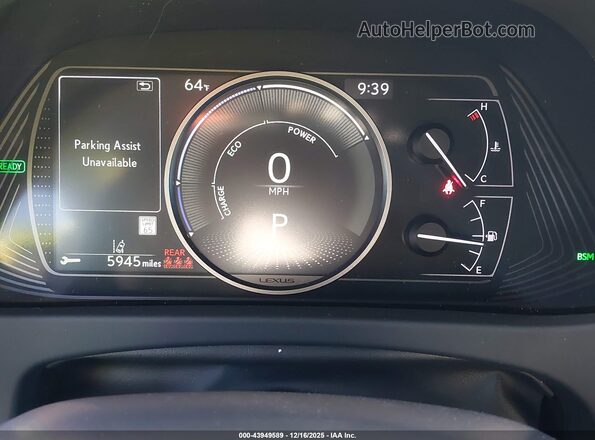 JTHX9JBH4M2042337 2021 LEXUS UX 250H Silver Widok tylnych siedzeń