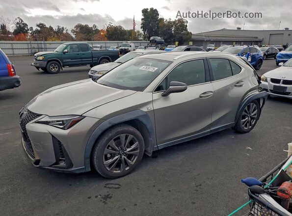 JTHY3JBH1K2000484 2019 LEXUS UX 200 Gray Front left