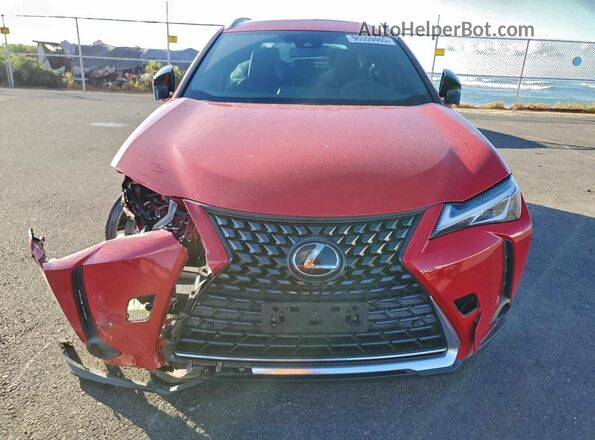 JTHY3JBH2K2012580 2019 LEXUS UX Red Front view