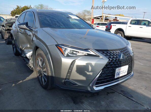 JTHY3JBH3K2013818 2019 LEXUS UX 200 Gray Delantero derecho