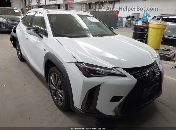 JTHY3JBH6K2003638 2019 LEXUS UX 200 White Front right