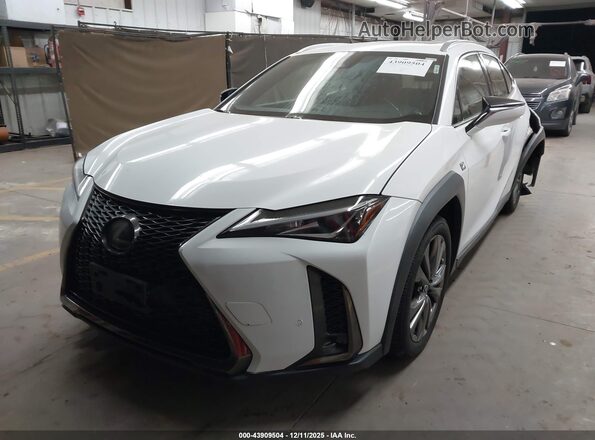 JTHY3JBH6K2003638 2019 LEXUS UX 200 White Front left