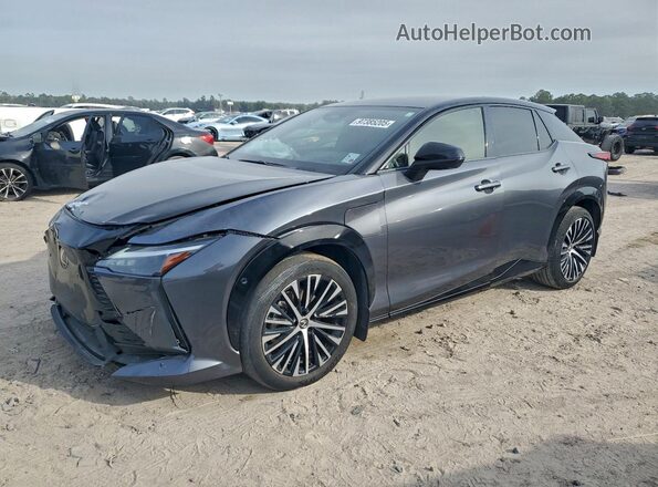 JTJAAAAB5PA007518 2023 LEXUS RZ Серый Передняя левая четверть