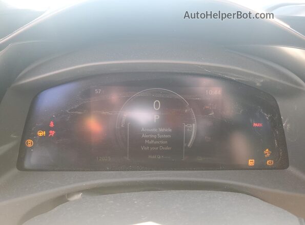 JTJAAAAB8RA024140 2024 LEXUS RZ Белый Вид щитка приборов