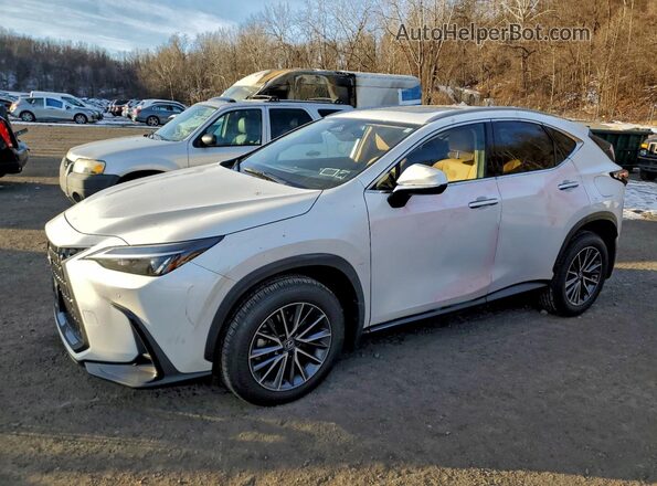 JTJAGCEZ5S2020175 2025 LEXUS NX White წინა მარცხენა ხედი სამი მეოთხედიდან